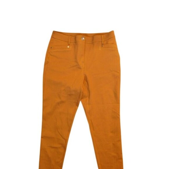 Chico's Size 8 (1) Brown STRETCH So Slimming Knit Pants - Picture 2 of 3